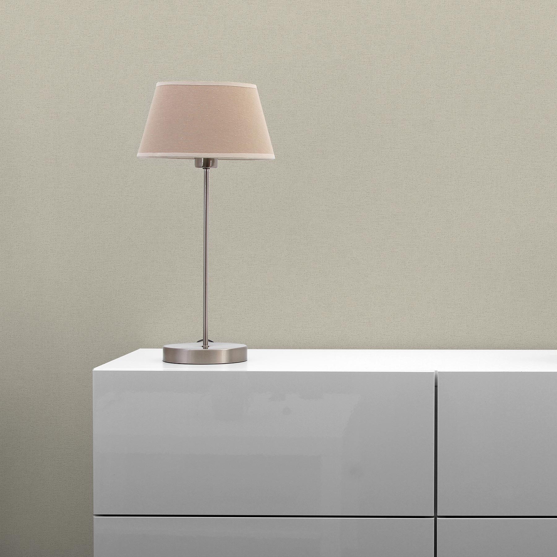 Tapete Uni M1-No.2912 Vliestapete Taupe Tapete Einfarbig Unitapete