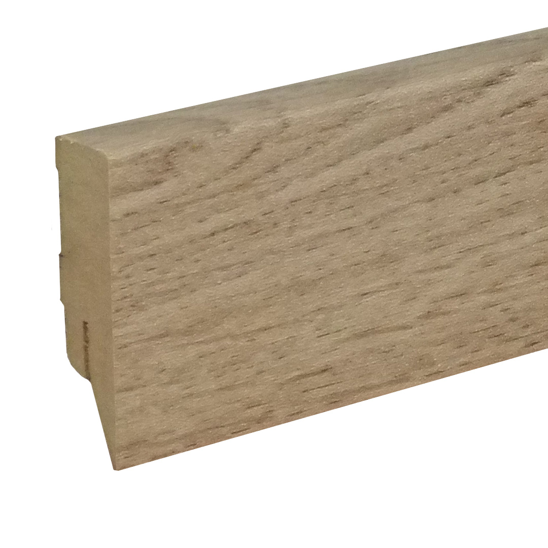 Sockelleiste / Fußleiste / Bodenleiste Lecco-149 (73402) | 16 x 58 x 2500 mm | Rustik Eiche