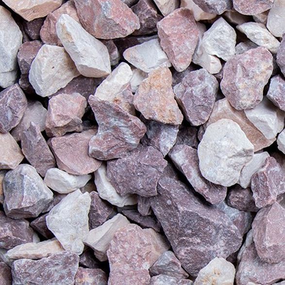 Granada Splitt 11 - 16 mm Premium Splitt MIX Piedra Natural Marrón Beige Piedras de Jardín GSH