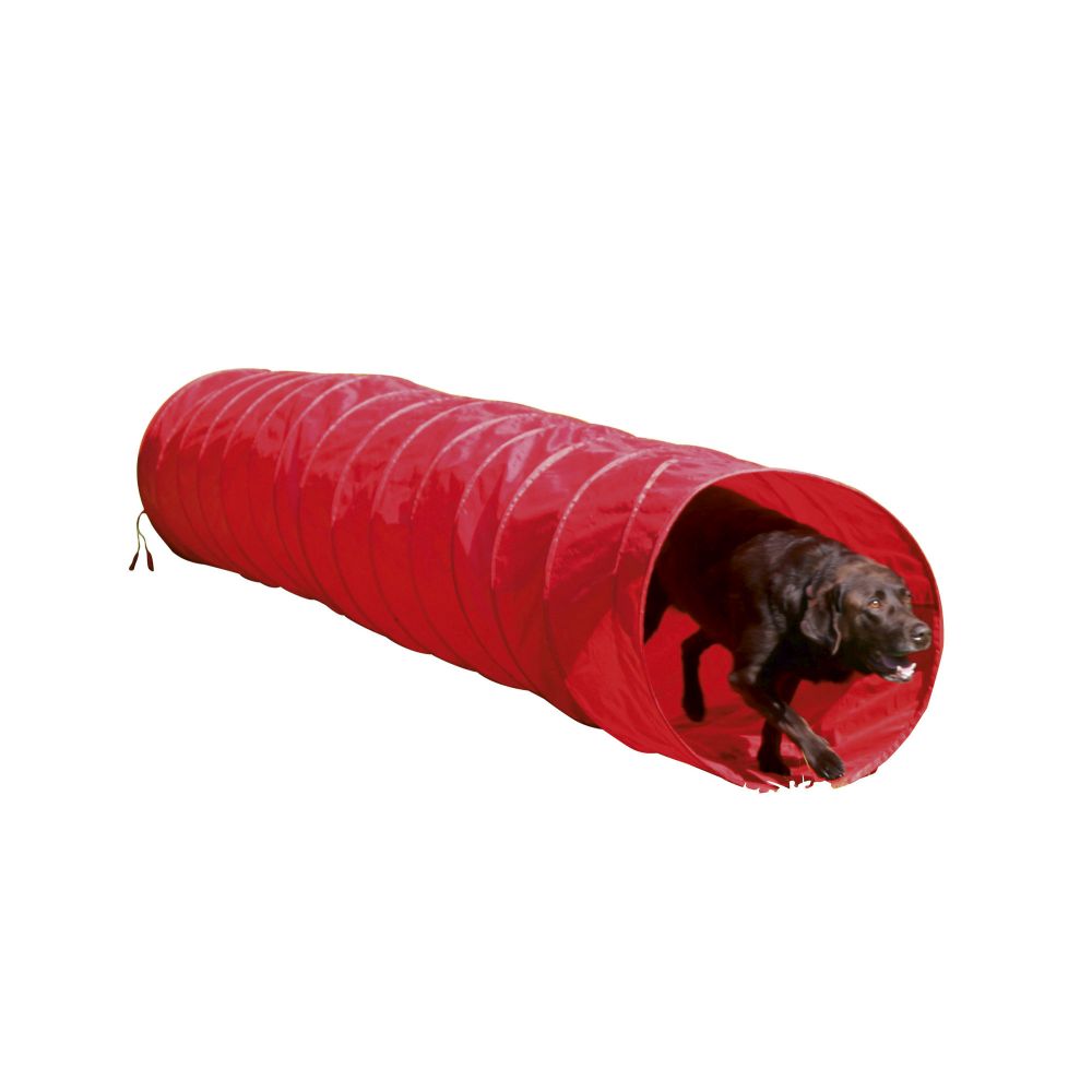 Agility Hundetunnel | rot | 5m x 60cm