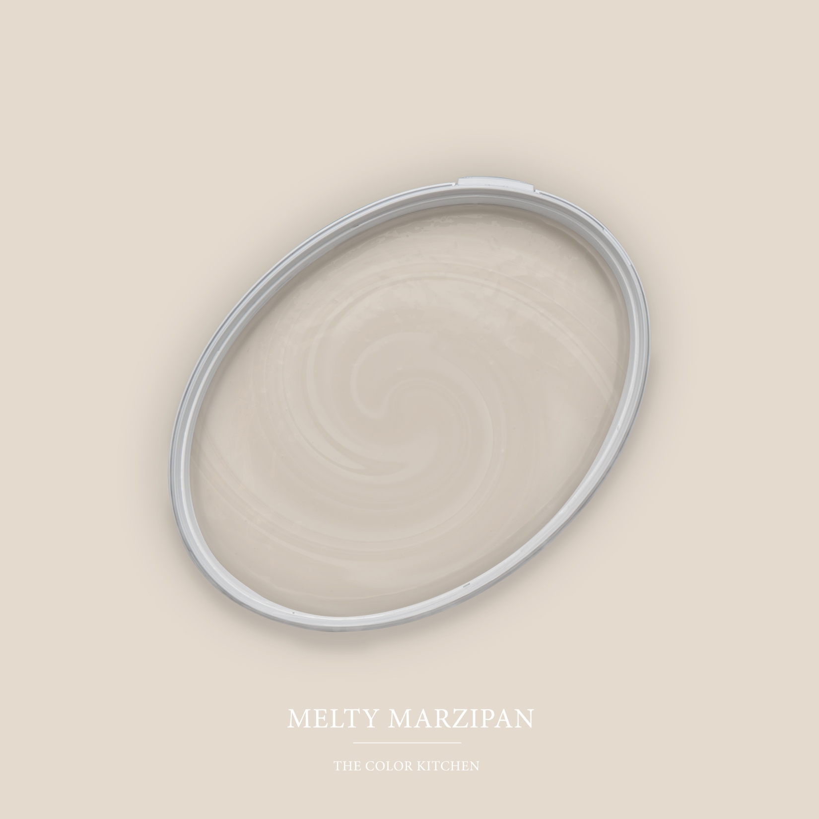 Wandfarbe Creme matt | The Color Kitchen Melty Marzipan | Exklusive Innendispersion Hohe Deckkraft