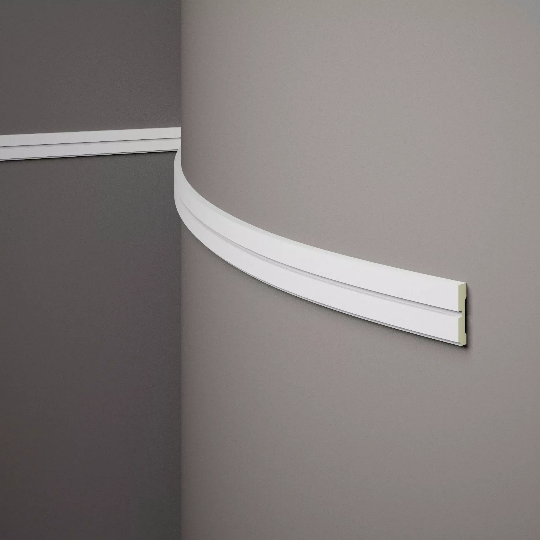 Mardom cimaise flexible MDD414F Profoam 11 x 51 x 2000 mm Blanc Moulure flexible