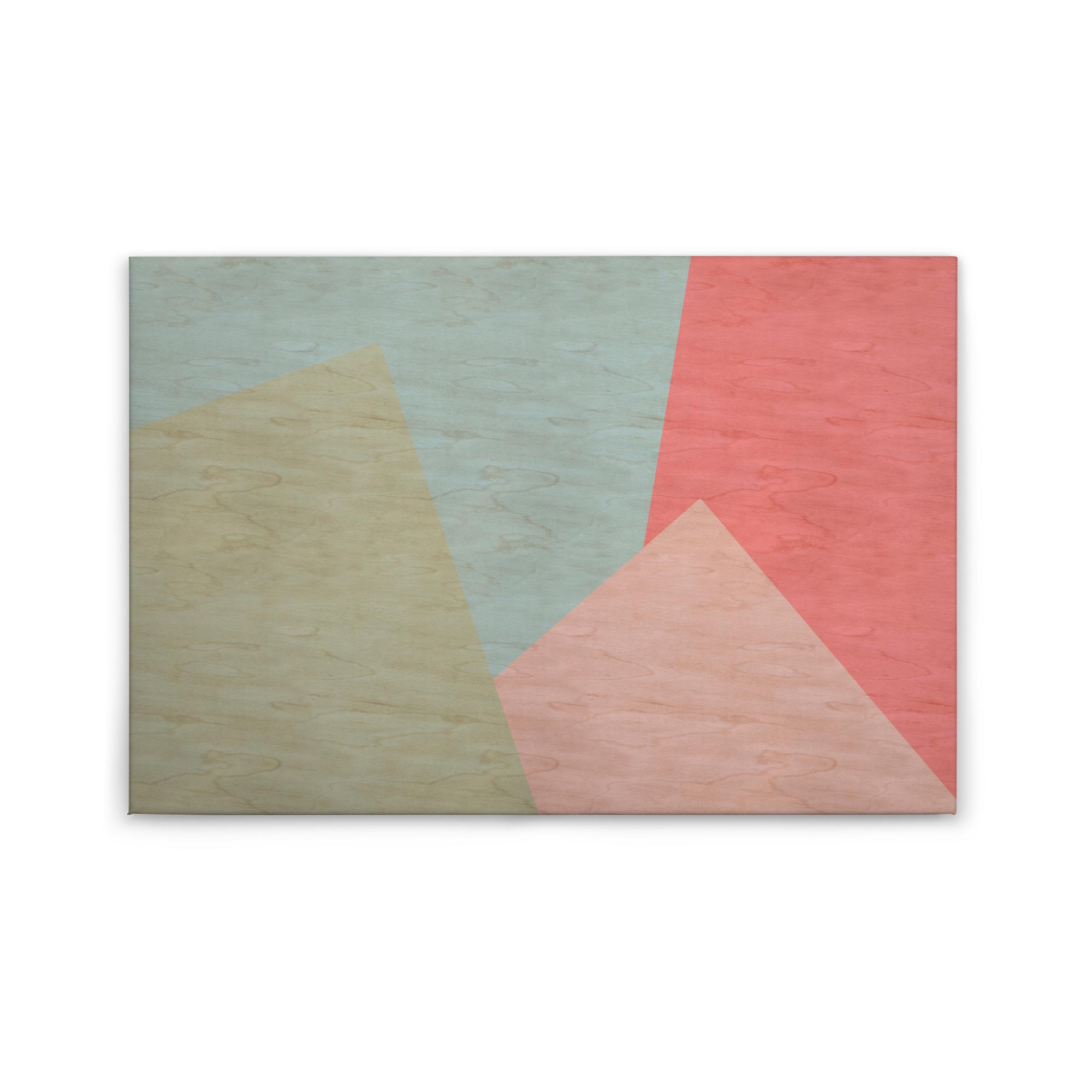 Tadessi Leinwandbild Abstrakt - 60 x 90 cm - M1-No.50252 - Keilrahmen in Bunt Rot