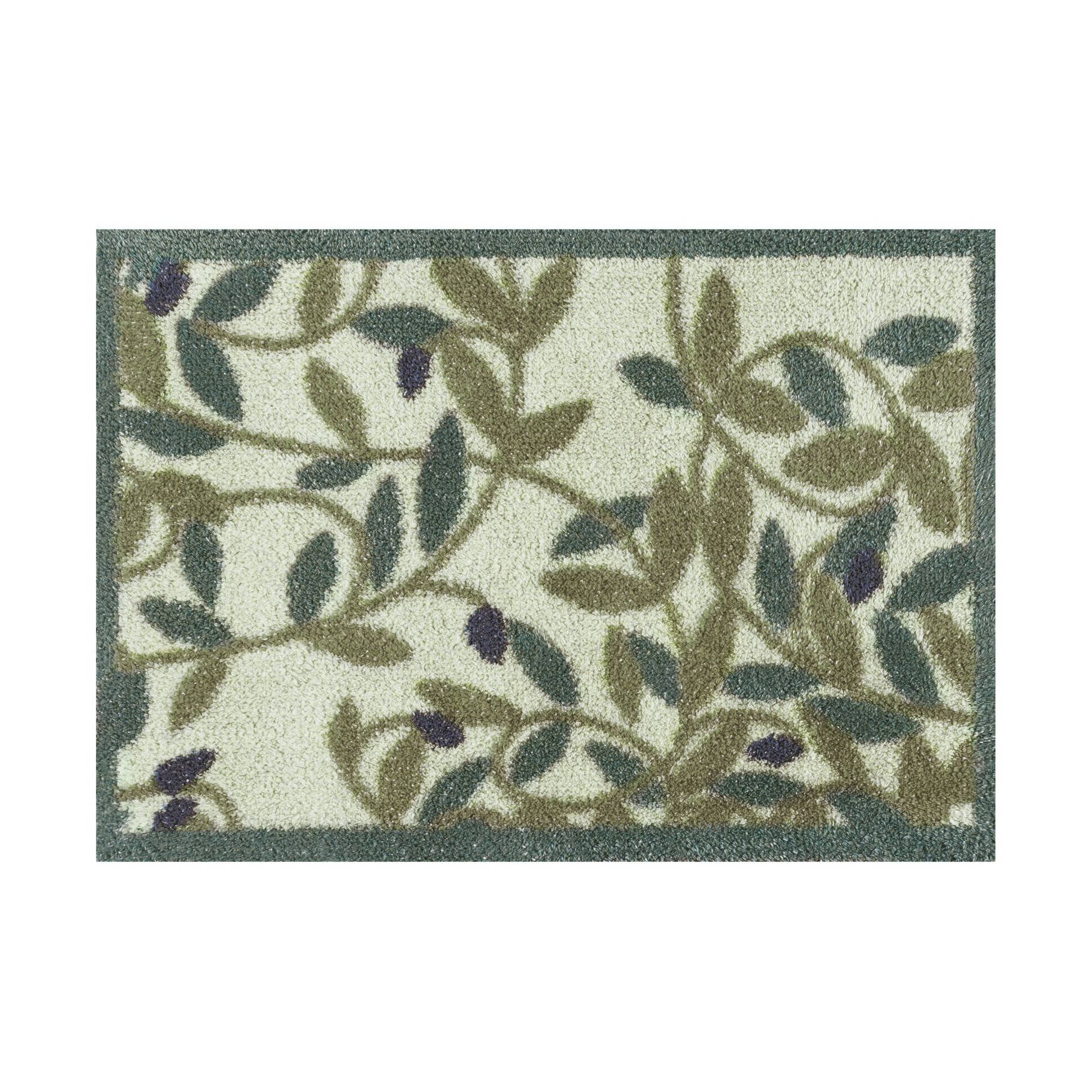Fußmatte Olive Classic Schmutzfangmatte waschbar verschiedene Größen Floornovo Natur Schmutzfang