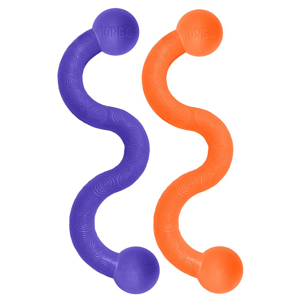 KONG | Hundespielzeug | Ogee Stick | Apportierspielzeug | Kaustock | farblichh sortiert